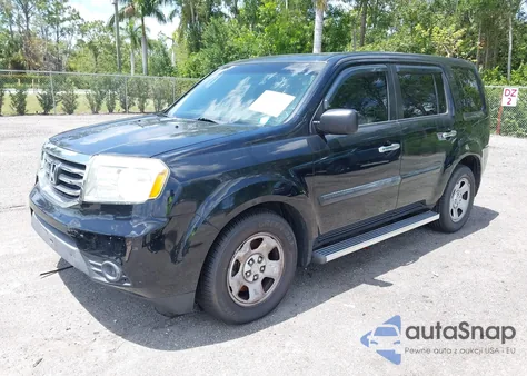 2012 Honda Pilot Lx from USA, damaged, VIN 5FNYF3H2XCB033117